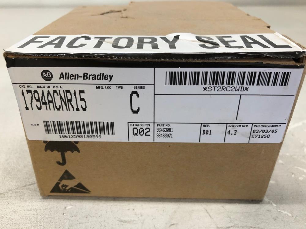 Allen Bradley 1794-ACNR15 Flex I/O ControlNet Redundant Media Adapter